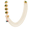 Sukkhi Attractive Five String Gold Plated Necklace Set For Women-2