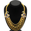 Sukkhi Ritzy Five String Gold Plated Necklace Set For Women-3