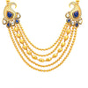 Sukkhi Ritzy Five String Gold Plated Necklace Set For Women-2