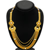 Sukkhi Glimmery Three String Jalebi Gold Plated Kundan Necklace Set For Women-3