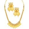 Sukkhi Exquitely Laxmi Coin Temple Gold Plated Set of 3 Necklace Set Combo For Women-1