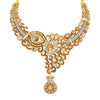 Sukkhi Glorious LCT Stone Gold Plated AD Necklace Set For Women-3