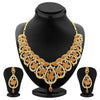 Sukkhi Marquise LCT Stone Gold Plated AD Necklace Set For Women