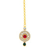 Sukkhi Sublime Gold Plated AD Necklace Set For Women-7