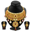 Sukkhi Fancy Gold Plated AD Necklace Set For Women-1