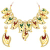 Sukkhi Intricately Gold Plated AD Necklace Set For Women-1