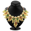 Sukkhi Intricately Gold Plated AD Necklace Set For Women-2