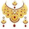 Sukkhi Elegant Gold Plated AD Necklace Set For Women-1
