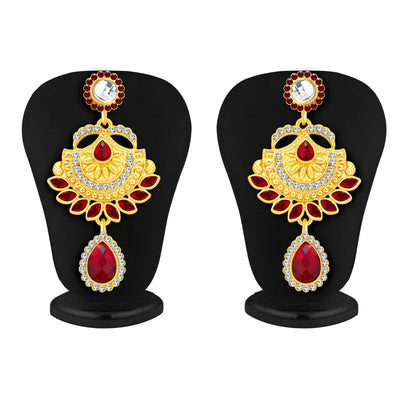 Sukkhi Elegant Gold Plated AD Necklace Set For Women-4