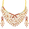 Sukkhi Modern Gold Plated AD Necklace Set For Women-1