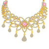 Sukkhi Shimmering Gold Plated AD Necklace Set For Women-3