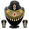 Sukkhi Fancy Gold Plated AD Necklace Set For Women