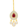 Sukkhi Fancy Gold Plated AD Necklace Set For Women-7