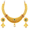 Sukkhi Sleek Gold Plated Necklace Set For Women