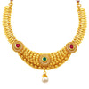 Sukkhi Sleek Gold Plated Necklace Set For Women-2