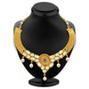 Sukkhi Angelic Gold Plated Kundan Necklace Set For Women-3