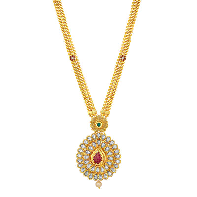 Sukkhi Exquitely Jalebi Gold Plated Necklace Set For Women-2