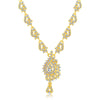 Sukkhi Elegant Gold Plated AD Necklace Set For Women-1