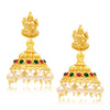 Sukkhi Designer Laxmi Temple Peacock Gold Plated Necklace Set For Women