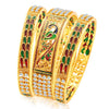Sukkhi Ritzy Peacock Gold Plated Bangle For Women