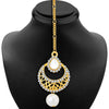 Sukkhi Graceful 3 String Gold Plated Necklace Set For Women-2