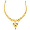 Sukkhi Modish Gold Plated AD Necklace Set For Women-1