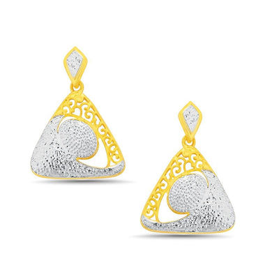 Sukkhi Enchanting Gold and Rhodium Plated Pendant Set With Chain-2