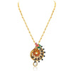 Sukkhi Modern Gold Plated Pendant Set For Women-3