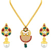 Sukkhi Exquisite Gold Plated Pendant Set For Women