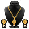 Sukkhi Fine Jalebi Gold Plated Kundan Pendant Set For Women-1