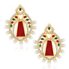 Sukkhi Glorious Gold Plated Australian Diamond Earrings