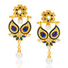 Sukkhi Resplendent Gold Plated Reversible Earring For Women-2