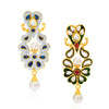Sukkhi Graceful Gold Plated AD Reversible Earring For Women
