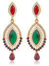 Sukkhi Pretty Gold Plated AD Earring For Women