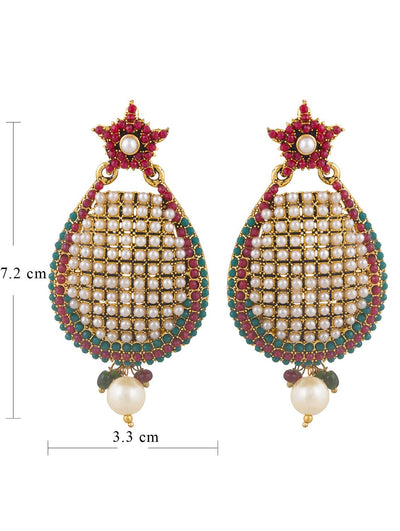 Sukkhi Delightly Gold Plated Earring For Women-1