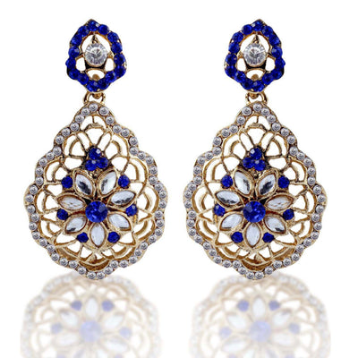 Sukkhi Pleasing Gold Plated AD Earring For Women