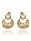 Sukkhi Creative Gold Plated Chandbali Earring For Women