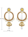 Sukkhi Luxurious Gold Plated AD Earring For Women-1