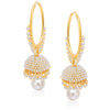 Sukkhi Gorgeous Gold Plated Pearl Jhumki For Women