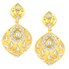 Sukkhi Glimmery Gold Plated Kundan Earring For Women