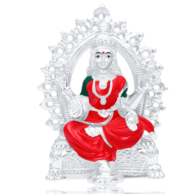 Sukkhi Fancy Hand Painted Rhodium Plated Laxmiji Spiritual Idol