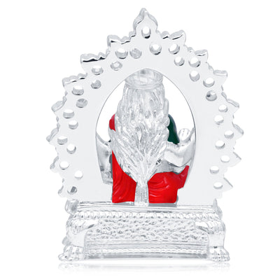 Sukkhi Fancy Hand Painted Rhodium Plated Laxmiji Spiritual Idol-3