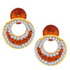 Sukkhi Glittery Gold Plated AD Earring For Women