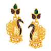Sukkhi Sublime Peacock Gold Plated Earring For Women