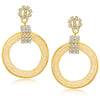 Sukkhi Classy Gold Plated AD Earring For Women