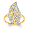 Sukkhi Angelic Gold and Rhodium Plated Cubic Zirconia Ring-1