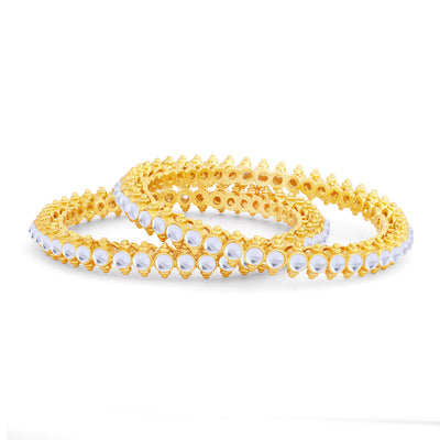 Sukkhi Traditional Gold Plated Bangle Set for women