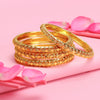 Sukkhi Stunning Gold Plated Bangle For Women (Set of 4)