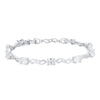Sukkhi Glimmer Rhodium plated Charm Bracelet for Women