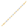 Sukkhi Stylish Gold Plated Floral Bracelet for Men